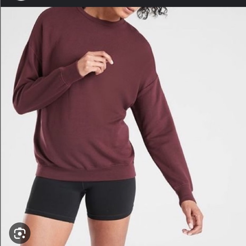 Athleta Pure Luxe Sweatshirt - Picture 1 of 5